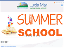 Tablet Screenshot of luciamarschools.org